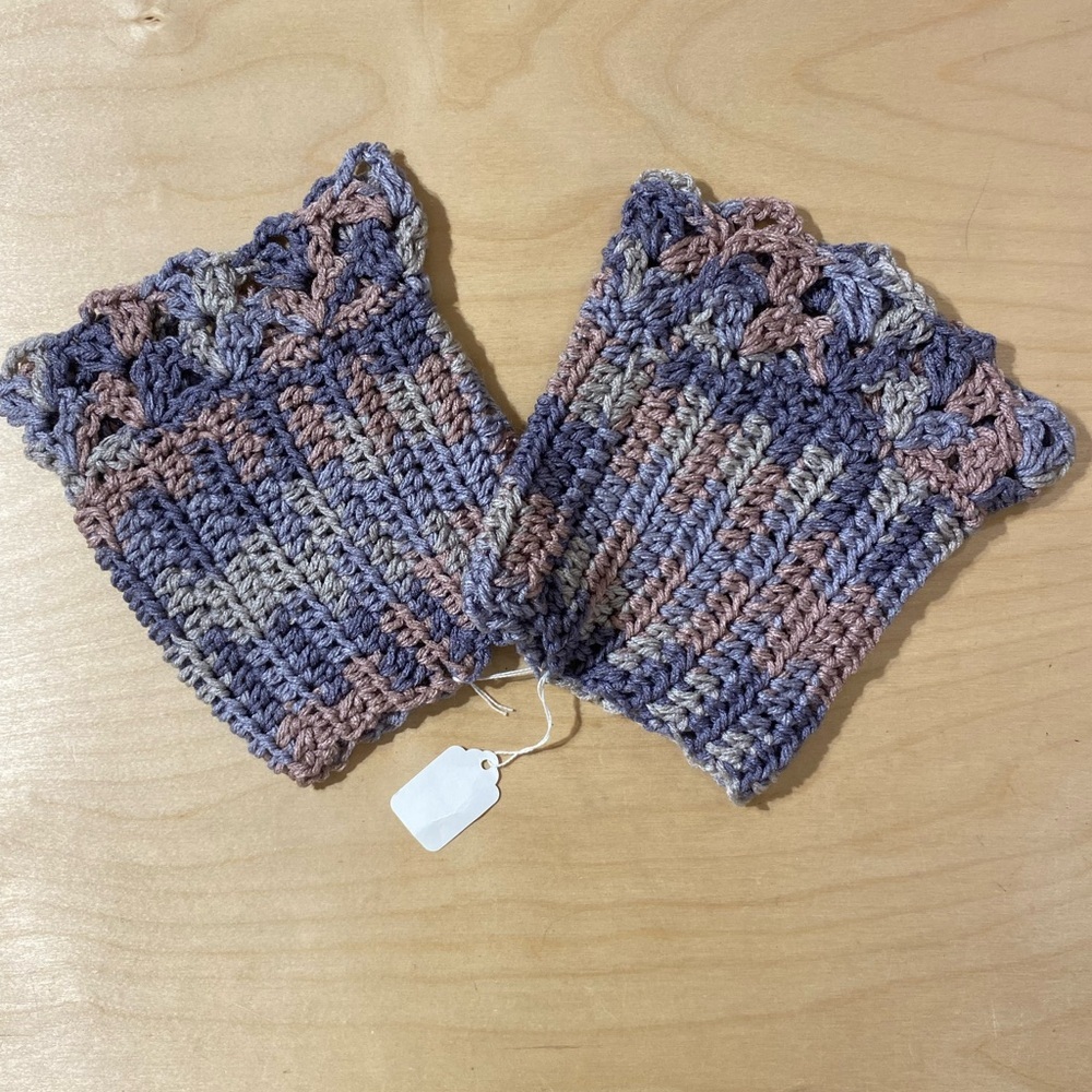 Handcrafted Multicolor Crochet Boot Topper (OV) - Picture 8 of 11